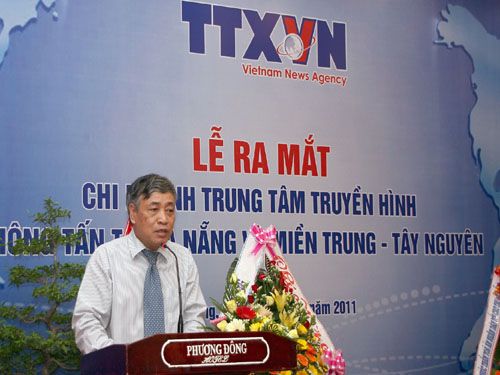 Ra mắt Chi nhánh Trung tâm Truyền hình Thông tấn tại Đà Nẵng - miền Trung và Tây Nguyên